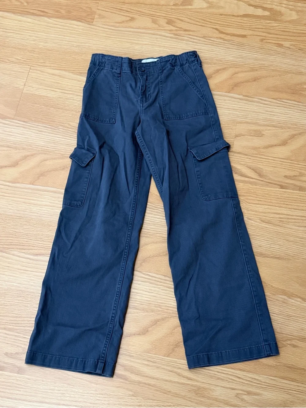 Abercrombie kids Navy Cargo Pants - Classic Utility Style
